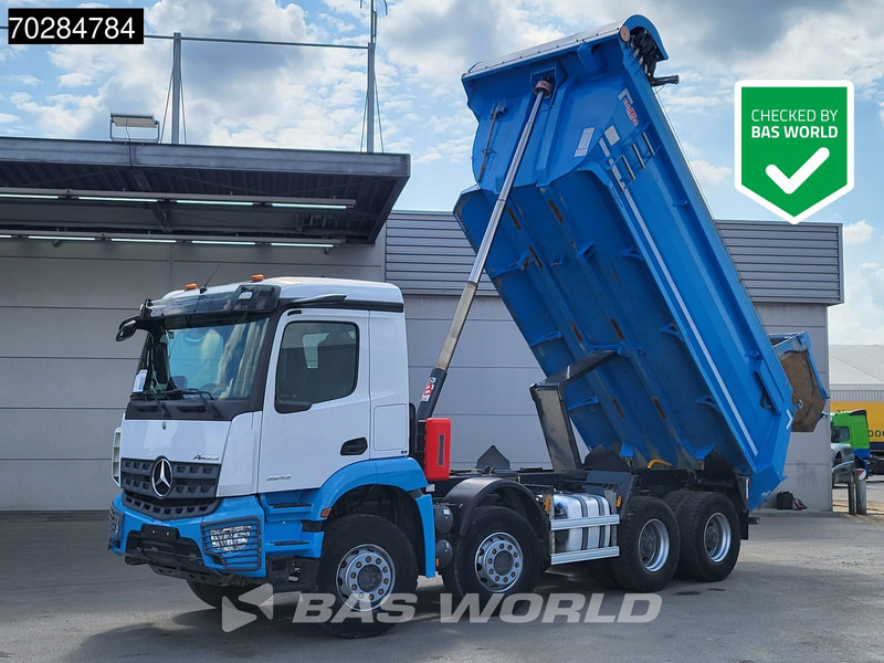 Mercedes-Benz Arocs 3243 8X4 16m3 tipper Big-Axle Steelsuspension Automatic Navi Euro 6 - Kipper vrachtwagen: afbeelding 1 Mercedes-Benz Arocs 3243 8X4 16m3 tipper Big-Axle Steelsuspension Automatic Navi Euro 6 - Kipper vrachtwagen: afbeelding 1