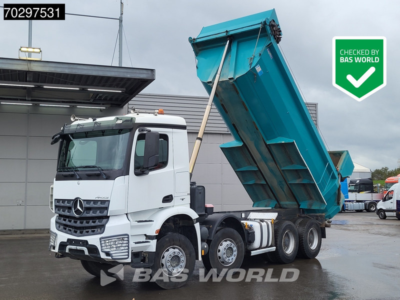 Mercedes-Benz Arocs 3243 8X4 Retarder Steelsuspension Big-Axle Euro 6 - Kipper vrachtwagen: afbeelding 1 Mercedes-Benz Arocs 3243 8X4 Retarder Steelsuspension Big-Axle Euro 6 - Kipper vrachtwagen: afbeelding 1