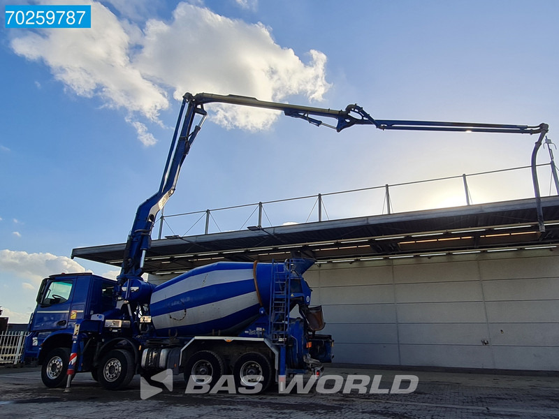 Mercedes-Benz Arocs 3251 8X4 PUMI Putzmeister TMM 24 + Liebherr 7m3 Mixer Retarder Euro 6 - Betonpomp: afbeelding 3 Mercedes-Benz Arocs 3251 8X4 PUMI Putzmeister TMM 24 + Liebherr 7m3 Mixer Retarder Euro 6 - Betonpomp: afbeelding 3