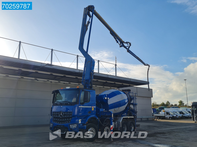 Mercedes-Benz Arocs 3251 8X4 PUMI Putzmeister TMM 24 + Liebherr 7m3 Mixer Retarder Euro 6 - Betonpomp: afbeelding 2 Mercedes-Benz Arocs 3251 8X4 PUMI Putzmeister TMM 24 + Liebherr 7m3 Mixer Retarder Euro 6 - Betonpomp: afbeelding 2