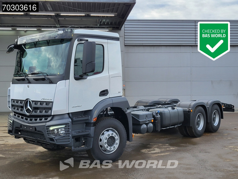 Mercedes-Benz Arocs 3340 6X4 NEW! Euro 5 Full Steel Big Axle - Chassis vrachtwagen: afbeelding 1 Mercedes-Benz Arocs 3340 6X4 NEW! Euro 5 Full Steel Big Axle - Chassis vrachtwagen: afbeelding 1