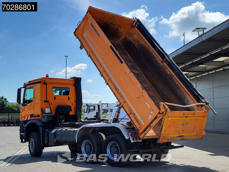 Mercedes-Benz Arocs 3345 6X6 11m3 Meiller Mixer Steelsuspension Big-Axle Euro 6 - Kipper vrachtwagen: afbeelding 2 Mercedes-Benz Arocs 3345 6X6 11m3 Meiller Mixer Steelsuspension Big-Axle Euro 6 - Kipper vrachtwagen: afbeelding 2