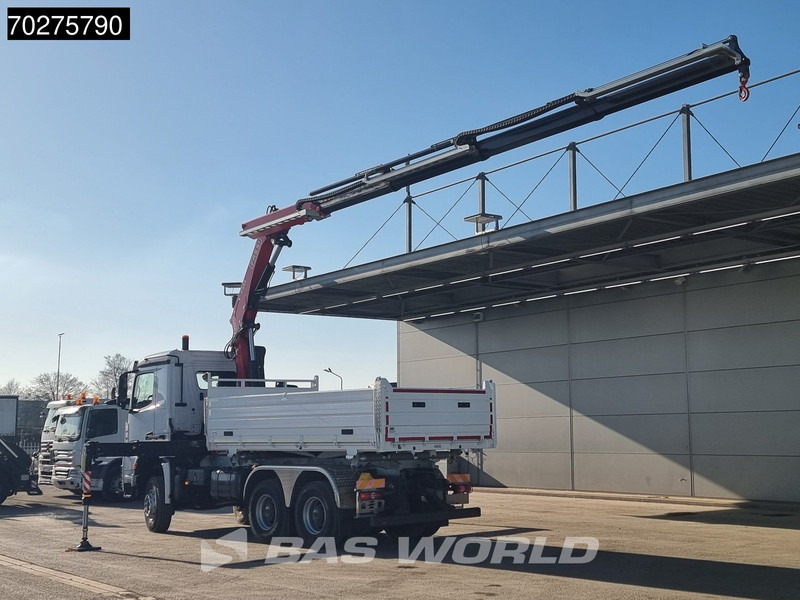 Mercedes-Benz Arocs 3348 6X6 Full Steel Retarder Fassi 25T/M Crane Kran Euro 6 - Kipper vrachtwagen, Kraanwagen: afbeelding 2 Mercedes-Benz Arocs 3348 6X6 Full Steel Retarder Fassi 25T/M Crane Kran Euro 6 - Kipper vrachtwagen, Kraanwagen: afbeelding 2