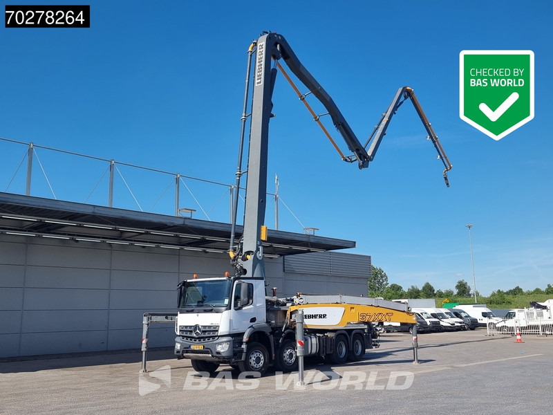 Mercedes-Benz Arocs 3540 8X4 NL-Truck Big-Axle Liebherr Pumpe 37m Euro 6 - Betonpomp: afbeelding 1 Mercedes-Benz Arocs 3540 8X4 NL-Truck Big-Axle Liebherr Pumpe 37m Euro 6 - Betonpomp: afbeelding 1