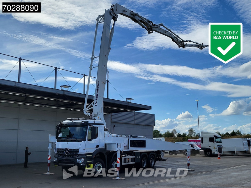 Mercedes-Benz Arocs 3740 8X4 Putzmeister M42-5 Betonpomp Big-Axle Steelsuspension Euro 6 - Betonpomp: afbeelding 1 Mercedes-Benz Arocs 3740 8X4 Putzmeister M42-5 Betonpomp Big-Axle Steelsuspension Euro 6 - Betonpomp: afbeelding 1