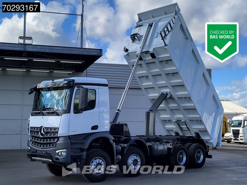 Mercedes-Benz Arocs 4145 8X4 New! 22m3 Meiller Kipper Big-Axle Steelsuspension Manual Euro 3 - Kipper vrachtwagen: afbeelding 1 Mercedes-Benz Arocs 4145 8X4 New! 22m3 Meiller Kipper Big-Axle Steelsuspension Manual Euro 3 - Kipper vrachtwagen: afbeelding 1