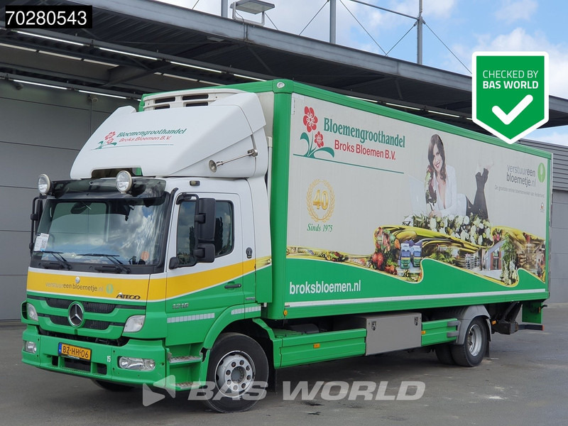 Mercedes-Benz Atego 1218 Atego 4X2 12t NL-Truck Mitsubishi TDJ430D cooler 1500kg Ladebordwand Euro 5 - Koelwagen vrachtwagen: afbeelding 1 Mercedes-Benz Atego 1218 Atego 4X2 12t NL-Truck Mitsubishi TDJ430D cooler 1500kg Ladebordwand Euro 5 - Koelwagen vrachtwagen: afbeelding 1