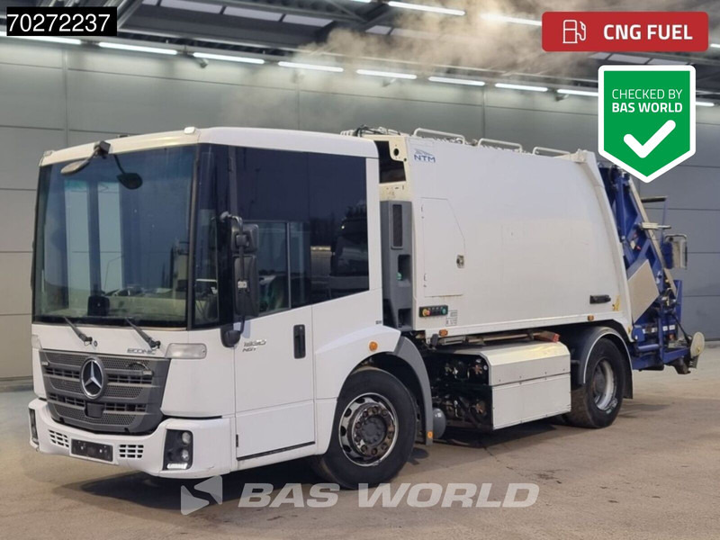 Mercedes-Benz Econic 1830 4X2 13m3 NTM KGLS-HL Big-Axle CNG! engine Euro 6 - Vuilniswagen: afbeelding 1 Mercedes-Benz Econic 1830 4X2 13m3 NTM KGLS-HL Big-Axle CNG! engine Euro 6 - Vuilniswagen: afbeelding 1