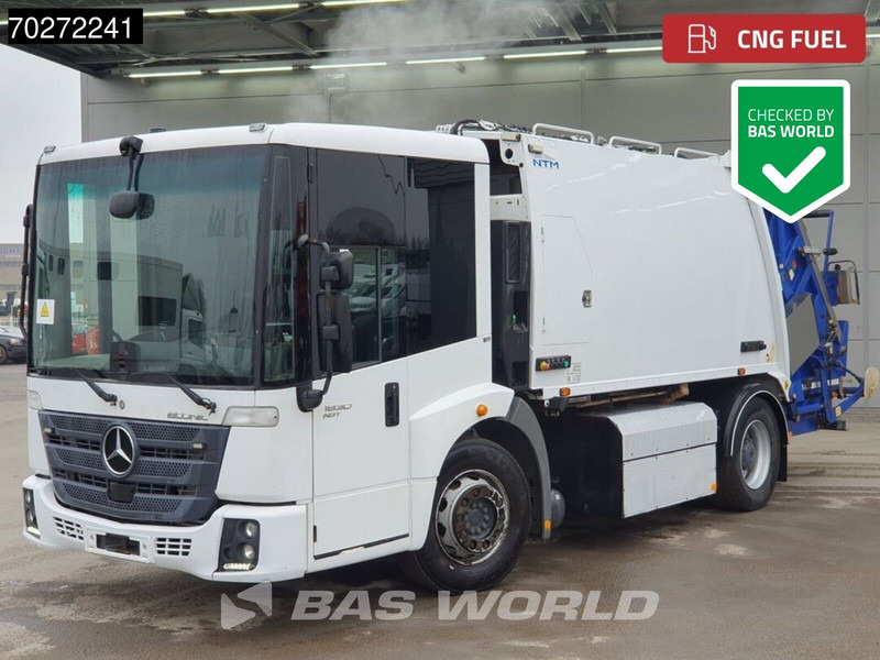 Mercedes-Benz Econic 1830 4X2 13m3 NTM KGLS-HL Big-Axle CNG! engine Euro 6 - Vuilniswagen: afbeelding 1 Mercedes-Benz Econic 1830 4X2 13m3 NTM KGLS-HL Big-Axle CNG! engine Euro 6 - Vuilniswagen: afbeelding 1