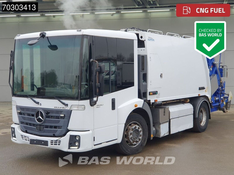 Mercedes-Benz Econic 1830 4X2 CNG! Engine 13m3 NTM KGLS-HL Big-Axle Euro 6 - Vuilniswagen: afbeelding 1 Mercedes-Benz Econic 1830 4X2 CNG! Engine 13m3 NTM KGLS-HL Big-Axle Euro 6 - Vuilniswagen: afbeelding 1