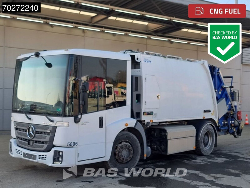 Mercedes-Benz Econic 4X2 CNG! Engine 13m3 NTM KGLS-HL Big-Axle Euro 6 - Vuilniswagen: afbeelding 1 Mercedes-Benz Econic 4X2 CNG! Engine 13m3 NTM KGLS-HL Big-Axle Euro 6 - Vuilniswagen: afbeelding 1