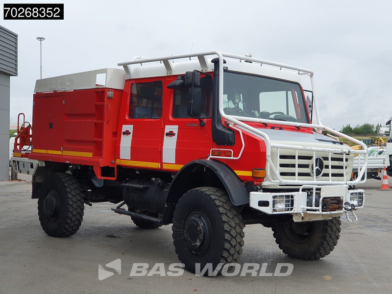 Mercedes-Benz U5000 4X4 Camiva FIRE TRUCK SUPERSTRUCTURE NOT WORKING Automatic - Brandweerwagen: afbeelding 3 Mercedes-Benz U5000 4X4 Camiva FIRE TRUCK SUPERSTRUCTURE NOT WORKING Automatic - Brandweerwagen: afbeelding 3