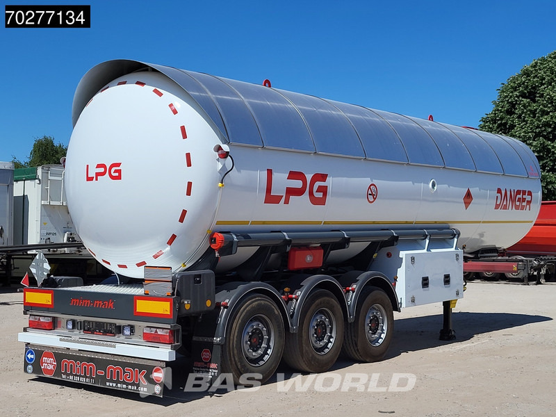 Mim-Mak LPG TRANSPORT TANK 3 axles NEW 48m3 Liftachse Gas ADR - Tankoplegger: afbeelding 2 Mim-Mak LPG TRANSPORT TANK 3 axles NEW 48m3 Liftachse Gas ADR - Tankoplegger: afbeelding 2