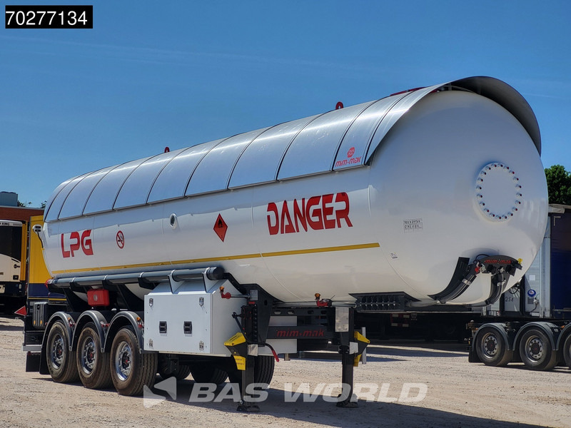 Mim-Mak LPG TRANSPORT TANK 3 axles NEW 48m3 Liftachse Gas ADR - Tankoplegger: afbeelding 3 Mim-Mak LPG TRANSPORT TANK 3 axles NEW 48m3 Liftachse Gas ADR - Tankoplegger: afbeelding 3