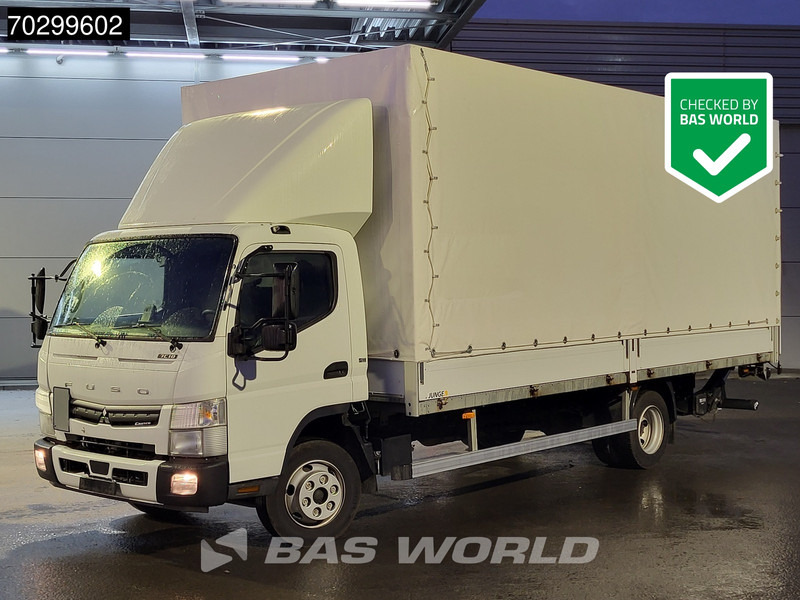 Mitsubishi Canter 7C18 4X2 7.5tonner 1000kg Ladebordwand Automatic Euro 6 - Schuifzeilen vrachtwagen: afbeelding 1 Mitsubishi Canter 7C18 4X2 7.5tonner 1000kg Ladebordwand Automatic Euro 6 - Schuifzeilen vrachtwagen: afbeelding 1