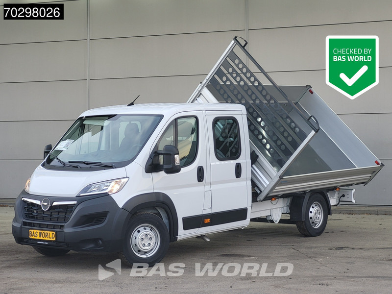 Opel Movano 140PK Driezijdige Kipper Dubbel Cabine Airco Cruise Euro6 Tipper Benne Kieper Dreiseitenkipper A/C Cruise control - Kipper bestelwagen: afbeelding 1 Opel Movano 140PK Driezijdige Kipper Dubbel Cabine Airco Cruise Euro6 Tipper Benne Kieper Dreiseitenkipper A/C Cruise control - Kipper bestelwagen: afbeelding 1