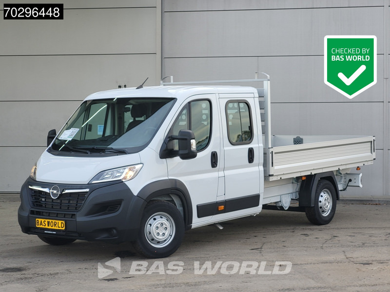 Opel Movano 140PK Dubbel Cabine Open Laadbak Airco Cruise Euro6 Pritsche Pickup Open Box A/C Cruise control - Bestelwagen open laadbak: afbeelding 1 Opel Movano 140PK Dubbel Cabine Open Laadbak Airco Cruise Euro6 Pritsche Pickup Open Box A/C Cruise control - Bestelwagen open laadbak: afbeelding 1