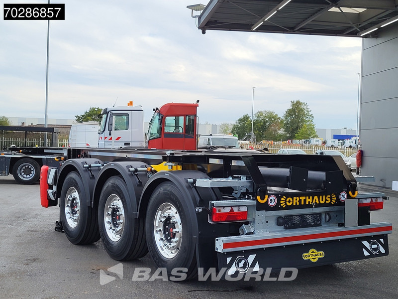 Orthaus 3 axles NEW Lift Axle 20ft 25ft Tank ADR - Containertransporter/ Wissellaadbak oplegger: afbeelding 3 Orthaus 3 axles NEW Lift Axle 20ft 25ft Tank ADR - Containertransporter/ Wissellaadbak oplegger: afbeelding 3