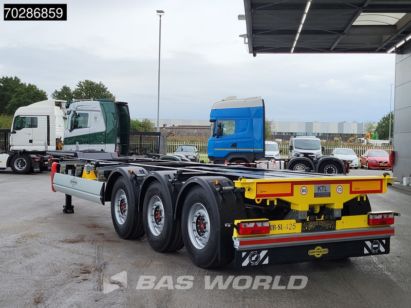 Orthaus TR 3 axles Mutli'45 Lift Axle Extendable SAF - Containertransporter/ Wissellaadbak oplegger: afbeelding 3 Orthaus TR 3 axles Mutli'45 Lift Axle Extendable SAF - Containertransporter/ Wissellaadbak oplegger: afbeelding 3