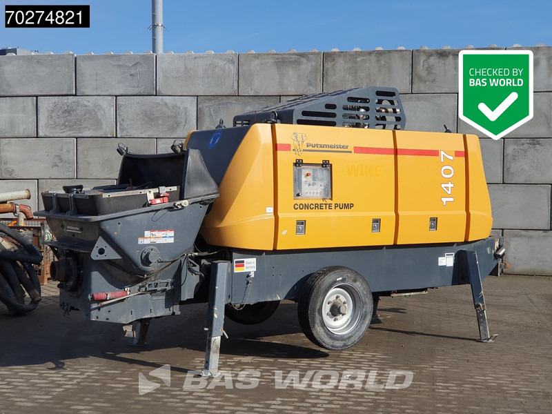Putzmeister BSA 1407 D5 Concrete Pump | 71 m³/hr - Betonpomp: afbeelding 1 Putzmeister BSA 1407 D5 Concrete Pump | 71 m³/hr - Betonpomp: afbeelding 1