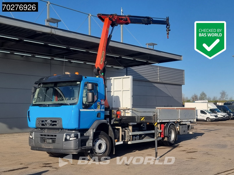 Renault C 320 4X2 Palfinger PK12002EH Kran Crane Remote Euro 6 - Vrachtwagen met open laadbak, Kraanwagen: afbeelding 1 Renault C 320 4X2 Palfinger PK12002EH Kran Crane Remote Euro 6 - Vrachtwagen met open laadbak, Kraanwagen: afbeelding 1