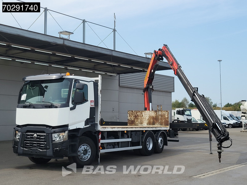 Renault C 380 6X2 Palfinger PK 22002 EH Crane Optibrake Euro 6 - Vrachtwagen met open laadbak, Kraanwagen: afbeelding 5 Renault C 380 6X2 Palfinger PK 22002 EH Crane Optibrake Euro 6 - Vrachtwagen met open laadbak, Kraanwagen: afbeelding 5