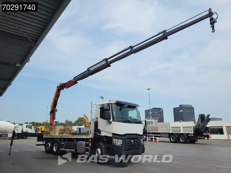 Renault C 380 6X2 Palfinger PK 22002 EH Crane Optibrake Euro 6 - Vrachtwagen met open laadbak, Kraanwagen: afbeelding 3 Renault C 380 6X2 Palfinger PK 22002 EH Crane Optibrake Euro 6 - Vrachtwagen met open laadbak, Kraanwagen: afbeelding 3