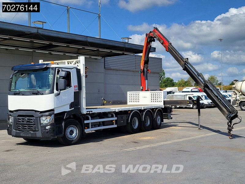 Renault C 380 8X4 Palfinger PK 23001 EH Remote Lift+Lenkachse Euro 6 - Vrachtwagen met open laadbak, Kraanwagen: afbeelding 3 Renault C 380 8X4 Palfinger PK 23001 EH Remote Lift+Lenkachse Euro 6 - Vrachtwagen met open laadbak, Kraanwagen: afbeelding 3