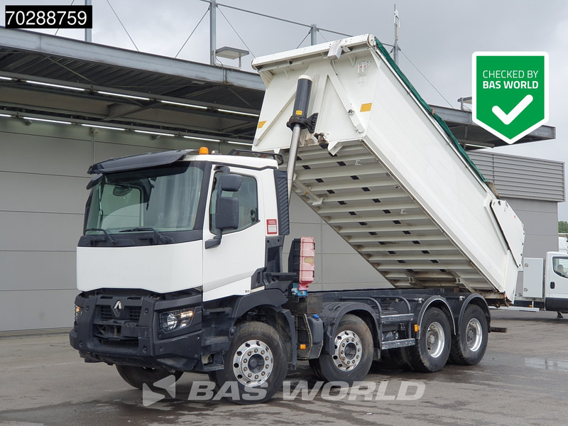 Renault C 430 8X4 18m3 Aluminium Tipper Big-Axle Steelsuspension Automatic Euro 6 - Kipper vrachtwagen: afbeelding 1 Renault C 430 8X4 18m3 Aluminium Tipper Big-Axle Steelsuspension Automatic Euro 6 - Kipper vrachtwagen: afbeelding 1