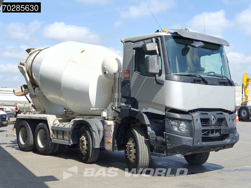 Renault C 430 8X4 9m3 Euromixbeton Mixer Steelsuspension Automatic Euro 6 - Betonmixer: afbeelding 3 Renault C 430 8X4 9m3 Euromixbeton Mixer Steelsuspension Automatic Euro 6 - Betonmixer: afbeelding 3