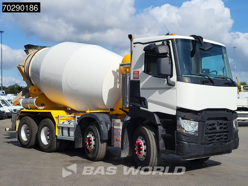 Renault C 430 8X4 9m3 Liebherr Mixer Steelsuspension Automatic Euro 6 - Betonmixer: afbeelding 3 Renault C 430 8X4 9m3 Liebherr Mixer Steelsuspension Automatic Euro 6 - Betonmixer: afbeelding 3