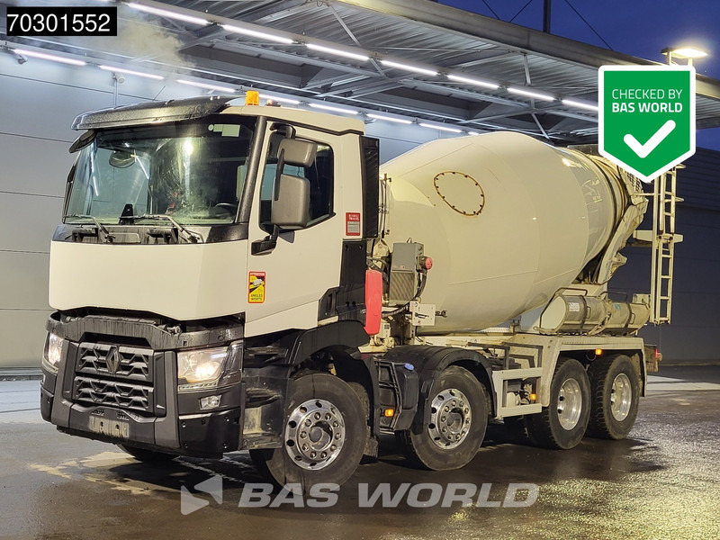 Renault C 430 8X4 9m3 Schwing Stetter mixer Steelsuspension Automatic Euro 6 - Betonmixer: afbeelding 1 Renault C 430 8X4 9m3 Schwing Stetter mixer Steelsuspension Automatic Euro 6 - Betonmixer: afbeelding 1