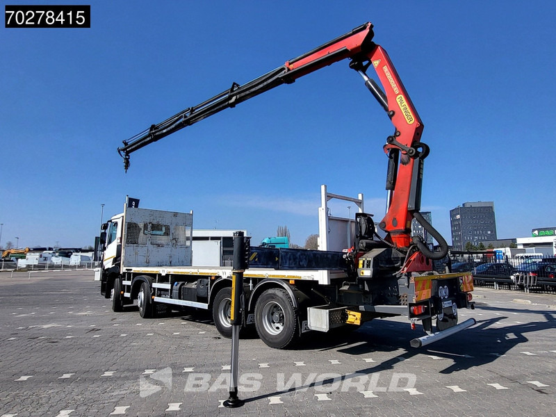 Renault C 430 8X4 Palfinger 22002 EH kran Crane Big-Axle steel suspension Euro 6 - Vrachtwagen met open laadbak, Kraanwagen: afbeelding 2 Renault C 430 8X4 Palfinger 22002 EH kran Crane Big-Axle steel suspension Euro 6 - Vrachtwagen met open laadbak, Kraanwagen: afbeelding 2