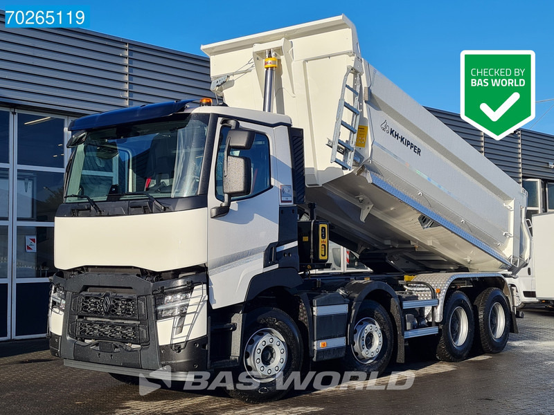 Renault C 480 8X4 NEW! 18m3 KH Kipper Big Axle Full steel OPTIBRAKE+ Euro 6 - Kipper vrachtwagen: afbeelding 1 Renault C 480 8X4 NEW! 18m3 KH Kipper Big Axle Full steel OPTIBRAKE+ Euro 6 - Kipper vrachtwagen: afbeelding 1