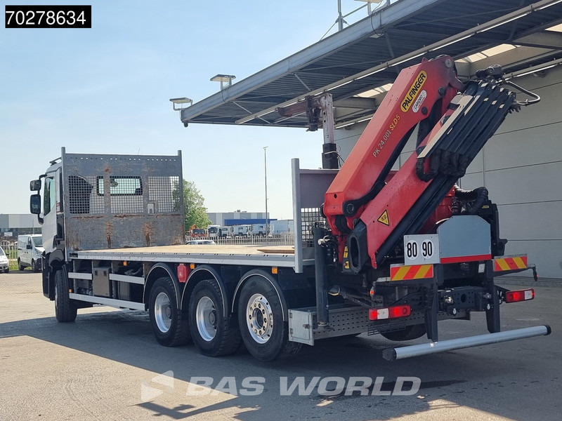 Vrachtwagen met open laadbak, Kraanwagen Renault C 480 8X4 Palfinger 24.001 SLD5 Kran Crane Lift-Lenkachse Euro 6: afbeelding 14