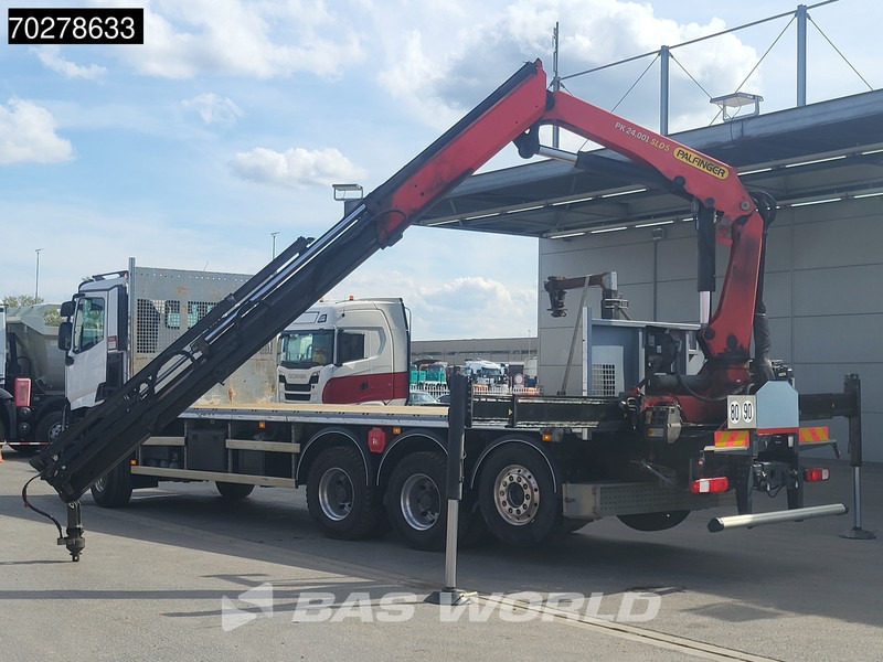 Renault C 480 8X4 Palfinger PK24.001 SLD5 Crane Kran Automatic Liftachse Euro 6 - Vrachtwagen met open laadbak, Kraanwagen: afbeelding 5 Renault C 480 8X4 Palfinger PK24.001 SLD5 Crane Kran Automatic Liftachse Euro 6 - Vrachtwagen met open laadbak, Kraanwagen: afbeelding 5