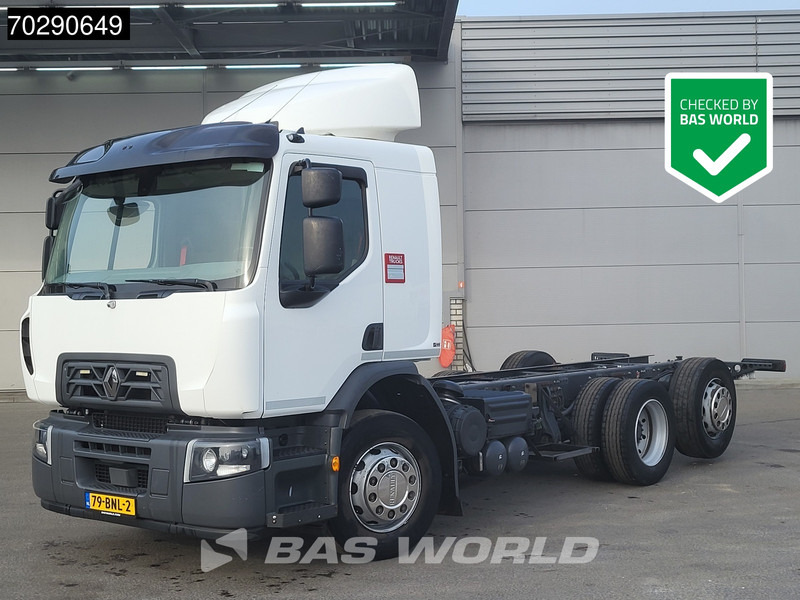 Renault D 380 6X2 NL-Truck chassis with APK Lift+Steering Axle Automatic Euro 6 - Chassis vrachtwagen: afbeelding 1 Renault D 380 6X2 NL-Truck chassis with APK Lift+Steering Axle Automatic Euro 6 - Chassis vrachtwagen: afbeelding 1