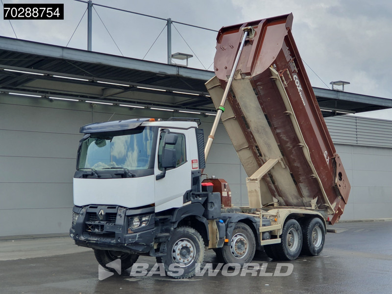 Renault K 440 8X4 18m3 Retarder Big-Axle Steelsuspension Automatic Euro 6 - Kipper vrachtwagen: afbeelding 3 Renault K 440 8X4 18m3 Retarder Big-Axle Steelsuspension Automatic Euro 6 - Kipper vrachtwagen: afbeelding 3