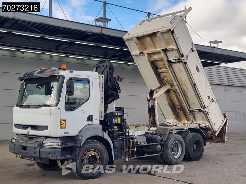 Renault Kerax 360 6X4 Hiab 144 B-2 Hiduo Kran Manual Big-Axle Steelsuspension Euro 3 - Kipper vrachtwagen, Kraanwagen: afbeelding 5 Renault Kerax 360 6X4 Hiab 144 B-2 Hiduo Kran Manual Big-Axle Steelsuspension Euro 3 - Kipper vrachtwagen, Kraanwagen: afbeelding 5