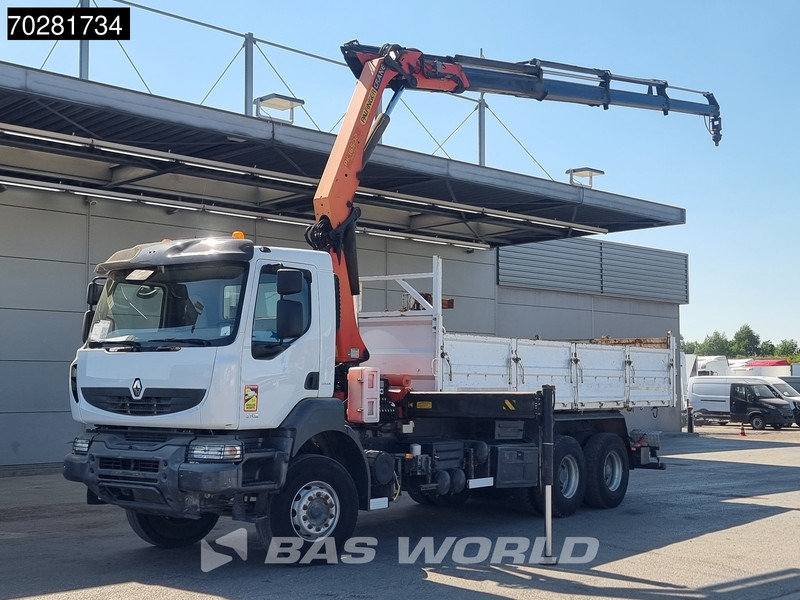 Renault Kerax 370 6X4 Palfinger PK16502 Kran Crane Big-Axle Steel suspension Euro 4 - Kipper vrachtwagen, Kraanwagen: afbeelding 1 Renault Kerax 370 6X4 Palfinger PK16502 Kran Crane Big-Axle Steel suspension Euro 4 - Kipper vrachtwagen, Kraanwagen: afbeelding 1