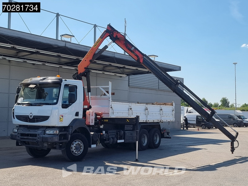 Renault Kerax 370 6X4 Palfinger PK16502 Kran Crane Big-Axle Steel suspension Euro 4 - Kipper vrachtwagen, Kraanwagen: afbeelding 5 Renault Kerax 370 6X4 Palfinger PK16502 Kran Crane Big-Axle Steel suspension Euro 4 - Kipper vrachtwagen, Kraanwagen: afbeelding 5