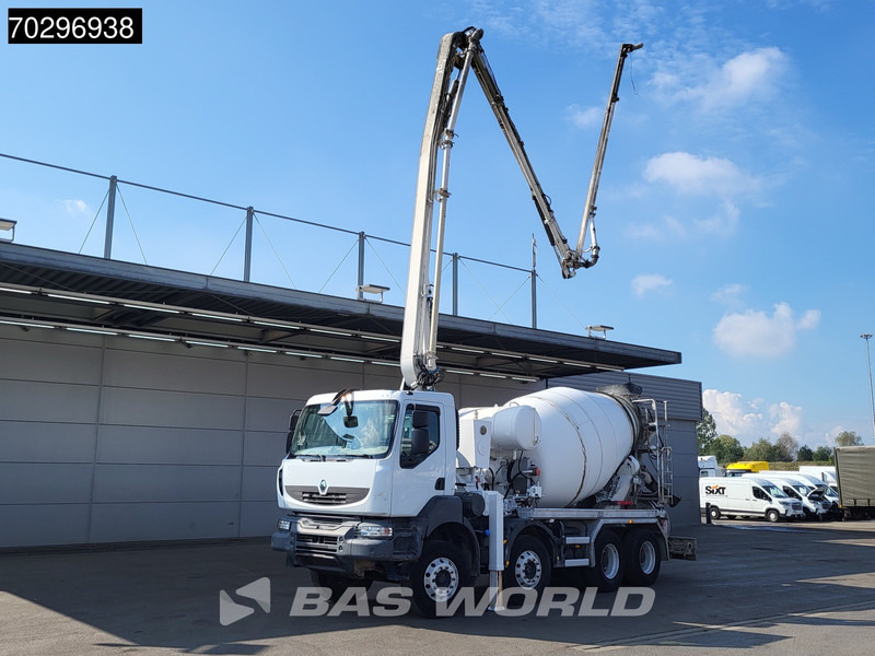 Renault Kerax 410 8X4 Mecbo PUMI 24 Mtr 7m3 mixer Automatic Euro 4 - Betonpomp: afbeelding 3 Renault Kerax 410 8X4 Mecbo PUMI 24 Mtr 7m3 mixer Automatic Euro 4 - Betonpomp: afbeelding 3