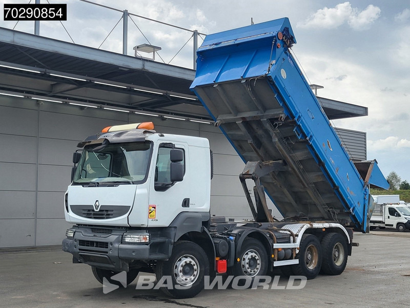Renault Kerax 430 8X4 15m3 Forez Bennes Tipper 3-sides Steelsuspension Big-Axle Automatic Euro 5 - Kipper vrachtwagen: afbeelding 3 Renault Kerax 430 8X4 15m3 Forez Bennes Tipper 3-sides Steelsuspension Big-Axle Automatic Euro 5 - Kipper vrachtwagen: afbeelding 3