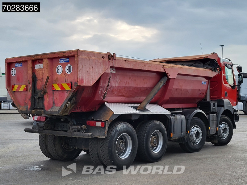 Kipper vrachtwagen Renault Kerax 430 8X4 16m3 Forez Bennes tipper Full Steel Big-Axle Automatic Euro 5: afbeelding 18