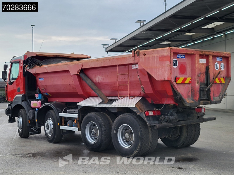 Kipper vrachtwagen Renault Kerax 430 8X4 16m3 Forez Bennes tipper Full Steel Big-Axle Automatic Euro 5: afbeelding 16