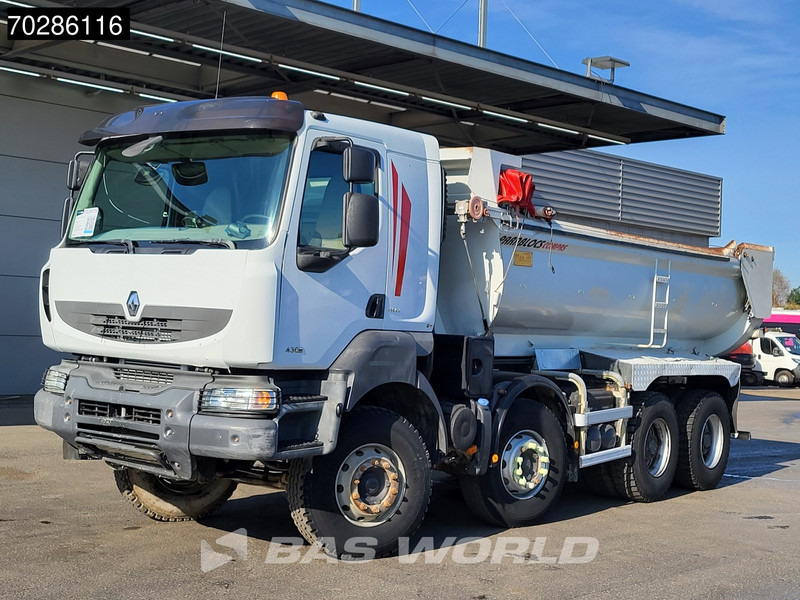 Renault Kerax 430 8X4 16m3 tipper Retarder Big-Axle steel suspension automatic Euro 5 - Kipper vrachtwagen: afbeelding 5 Renault Kerax 430 8X4 16m3 tipper Retarder Big-Axle steel suspension automatic Euro 5 - Kipper vrachtwagen: afbeelding 5