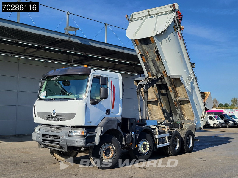 Renault Kerax 430 8X4 16m3 tipper Retarder Big-Axle steel suspension automatic Euro 5 - Kipper vrachtwagen: afbeelding 2 Renault Kerax 430 8X4 16m3 tipper Retarder Big-Axle steel suspension automatic Euro 5 - Kipper vrachtwagen: afbeelding 2