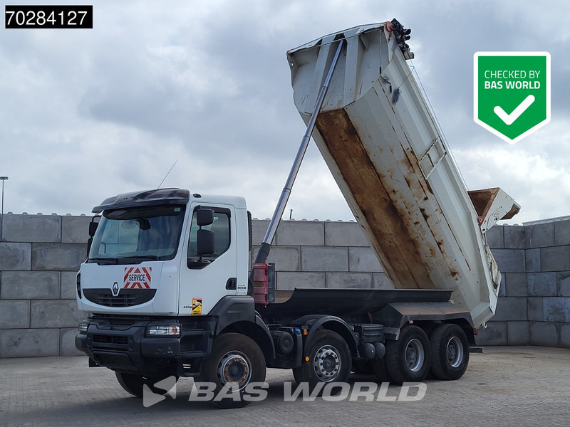 Renault Kerax 480 8X4 15m3 Retarder Big-Axle Steelsuspension Euro 5 - Kipper vrachtwagen: afbeelding 1 Renault Kerax 480 8X4 15m3 Retarder Big-Axle Steelsuspension Euro 5 - Kipper vrachtwagen: afbeelding 1