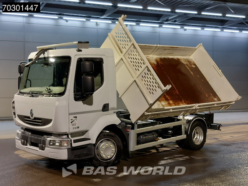 Renault Midlum 220 4X2 3-way tipper Manual Steel suspension Telma Retarder Euro 5 - Kipper vrachtwagen: afbeelding 3 Renault Midlum 220 4X2 3-way tipper Manual Steel suspension Telma Retarder Euro 5 - Kipper vrachtwagen: afbeelding 3