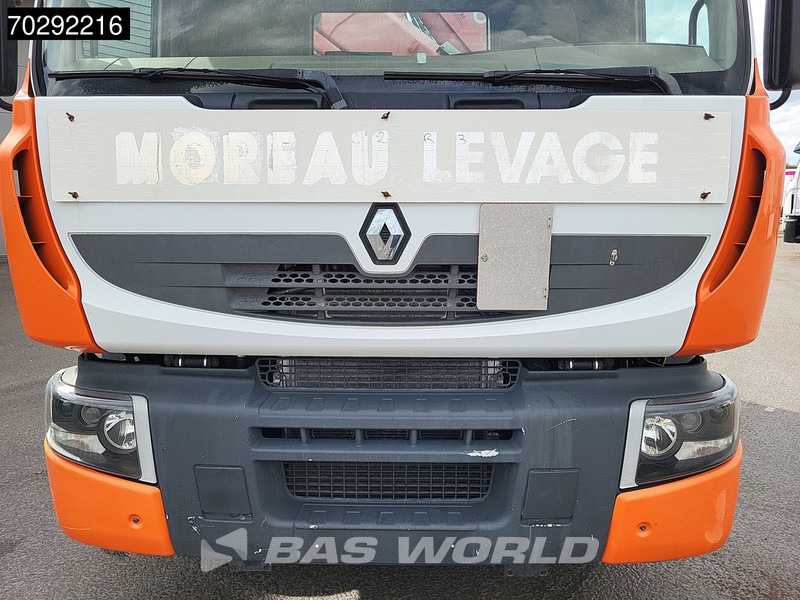 Vrachtwagen met open laadbak, Kraanwagen Renault Premium 370 6X2 Fassi F330B.23 Kran Crane Manual Big-Axle Lift-Axle Euro 4: afbeelding 14